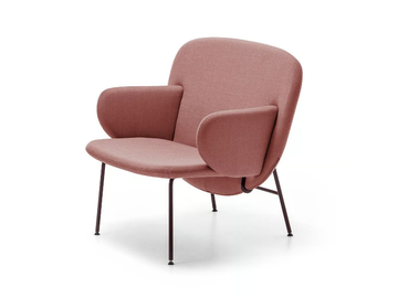 ALA - Fabric armchair with armrests by La Cividina - view 2